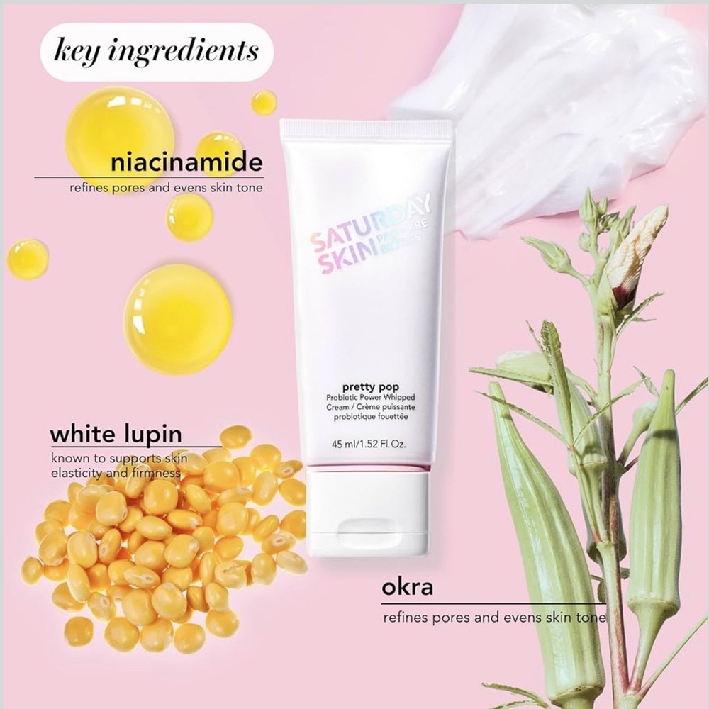 SATURDAY SKIN PRETTY POP PROBIOTIC POWER WHIPPED CREAM - BRAND NEW in the box!